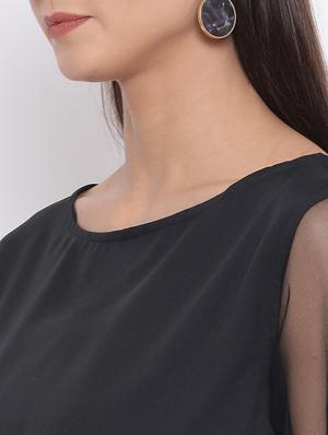 bishop sleeved crop top - 17288250 - Standard Image - 5