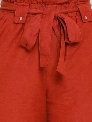 tie front regular short - 17288470 - Standard Image - 5