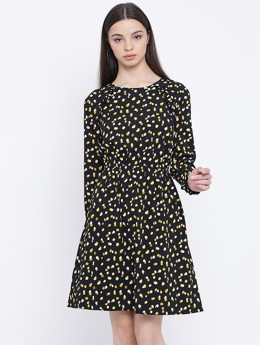 printed a-line dress - 17288503 - Zoom Image - 1