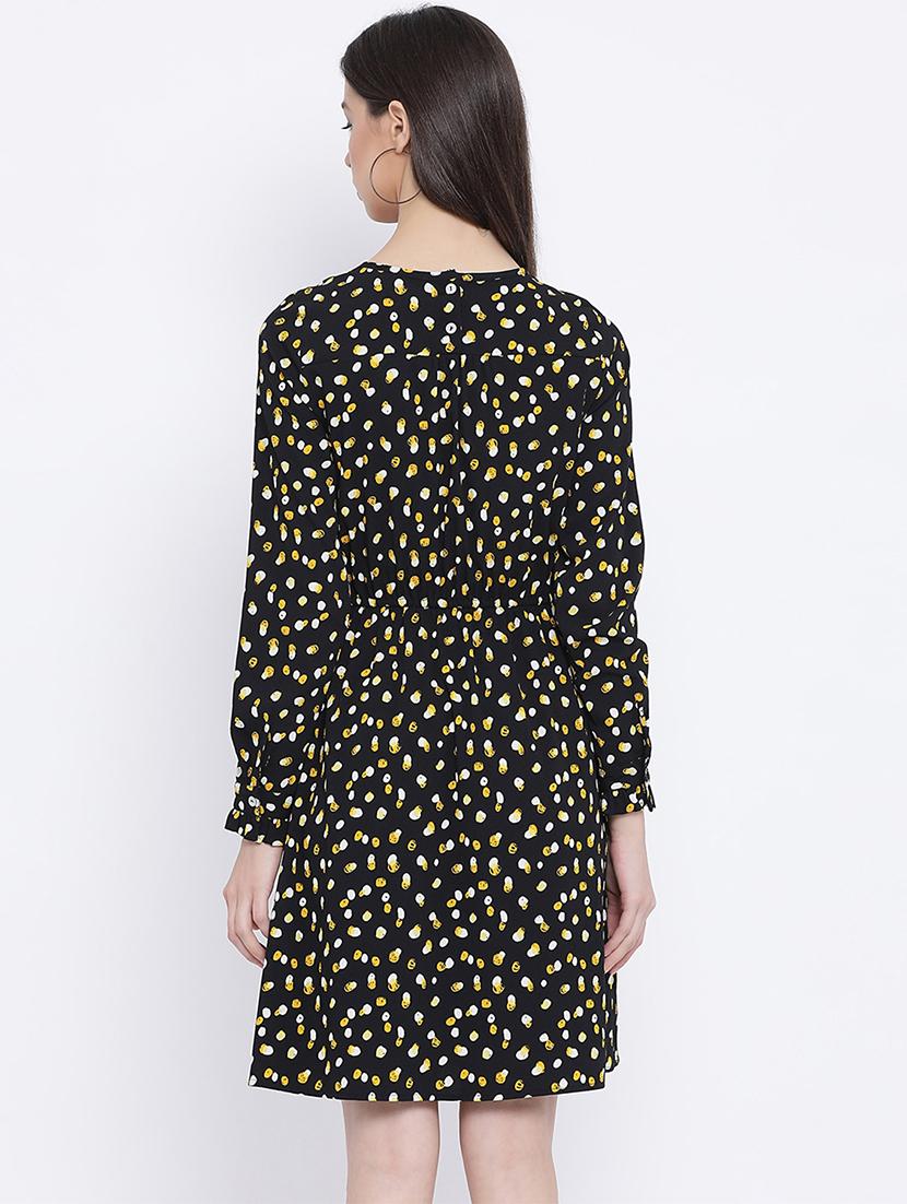 printed a-line dress - 17288503 - Zoom Image - 3