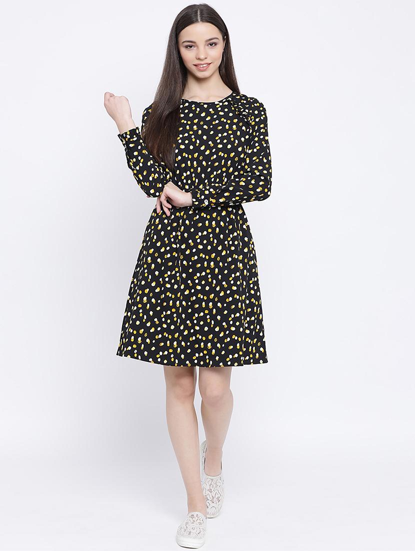 printed a-line dress - 17288503 - Zoom Image - 4