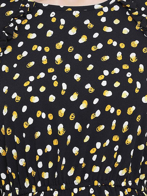 printed a-line dress - 17288503 - Zoom Image - 5