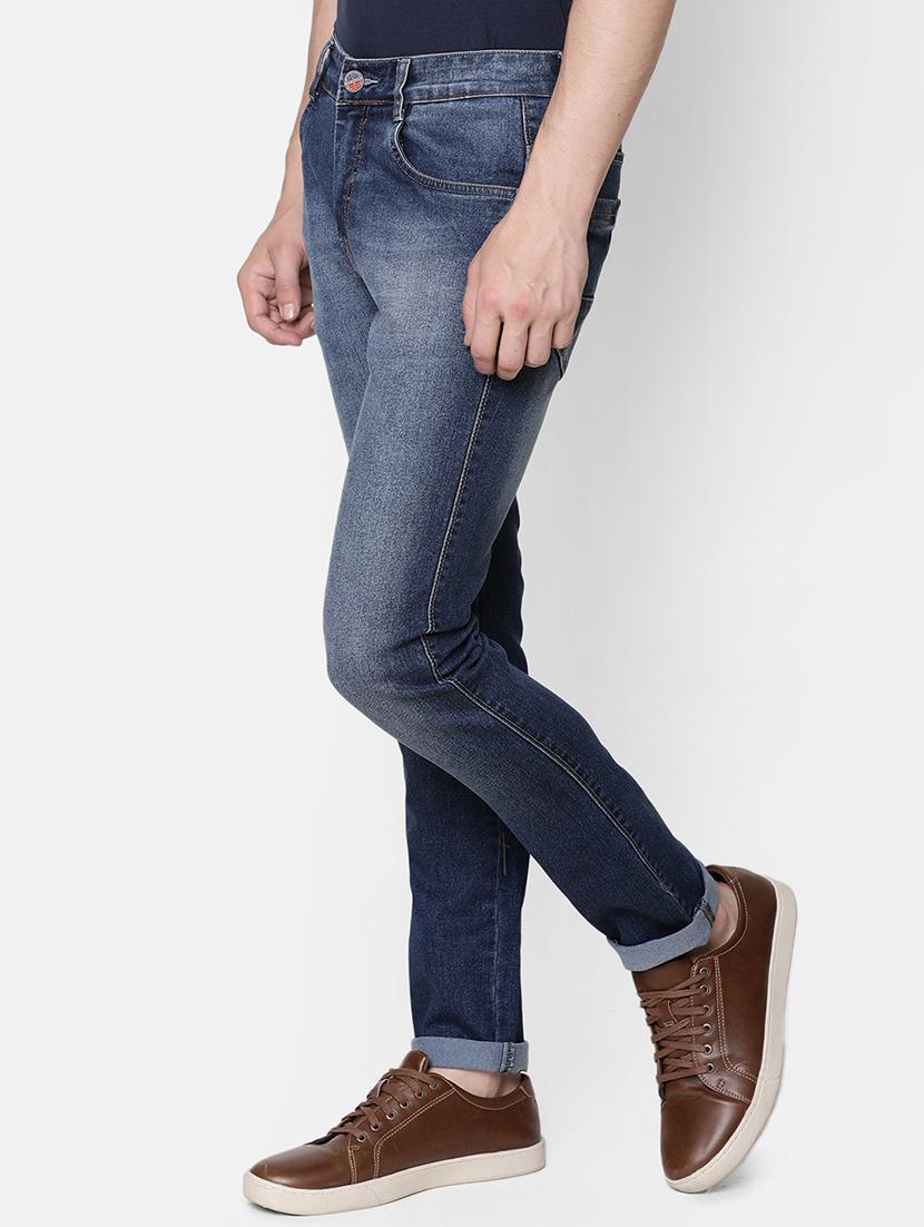 blue light washed denim jeans - 17289111 - Zoom Image - 2