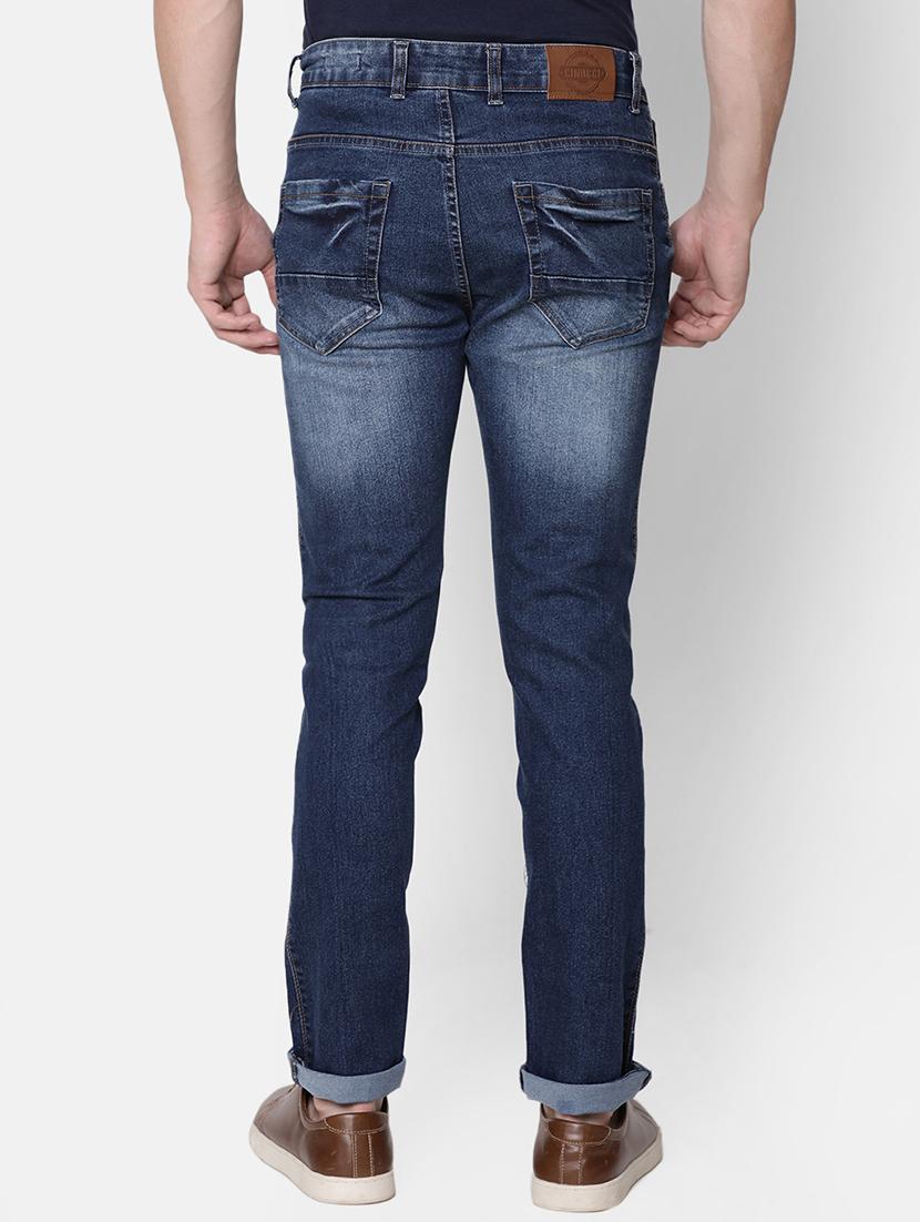 blue light washed denim jeans - 17289111 - Zoom Image - 3