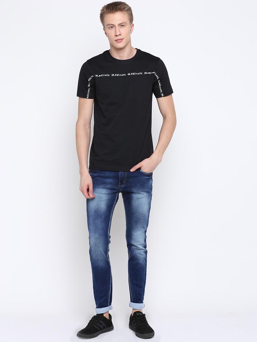 blue heavy washed denim jeans - 17289113 - Zoom Image - 4