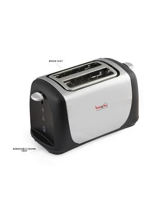 2 slices stainless steel toaster - 17289325 - Standard Image - 3