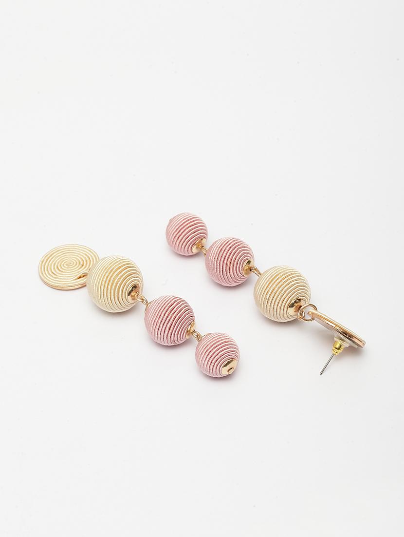 pink metal hoop earring - 17289369 - Zoom Image - 3