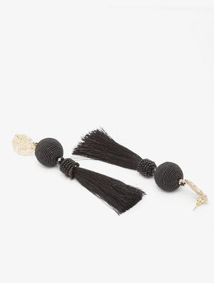 black metal drop earring - 17289393 - Standard Image - 3