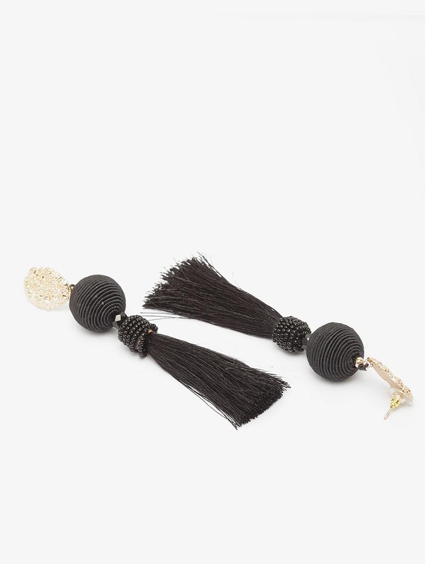 black metal drop earring - 17289393 - Zoom Image - 3