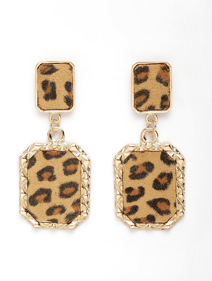multi colored metal drop earring - 17289417 - Zoom Image - 2