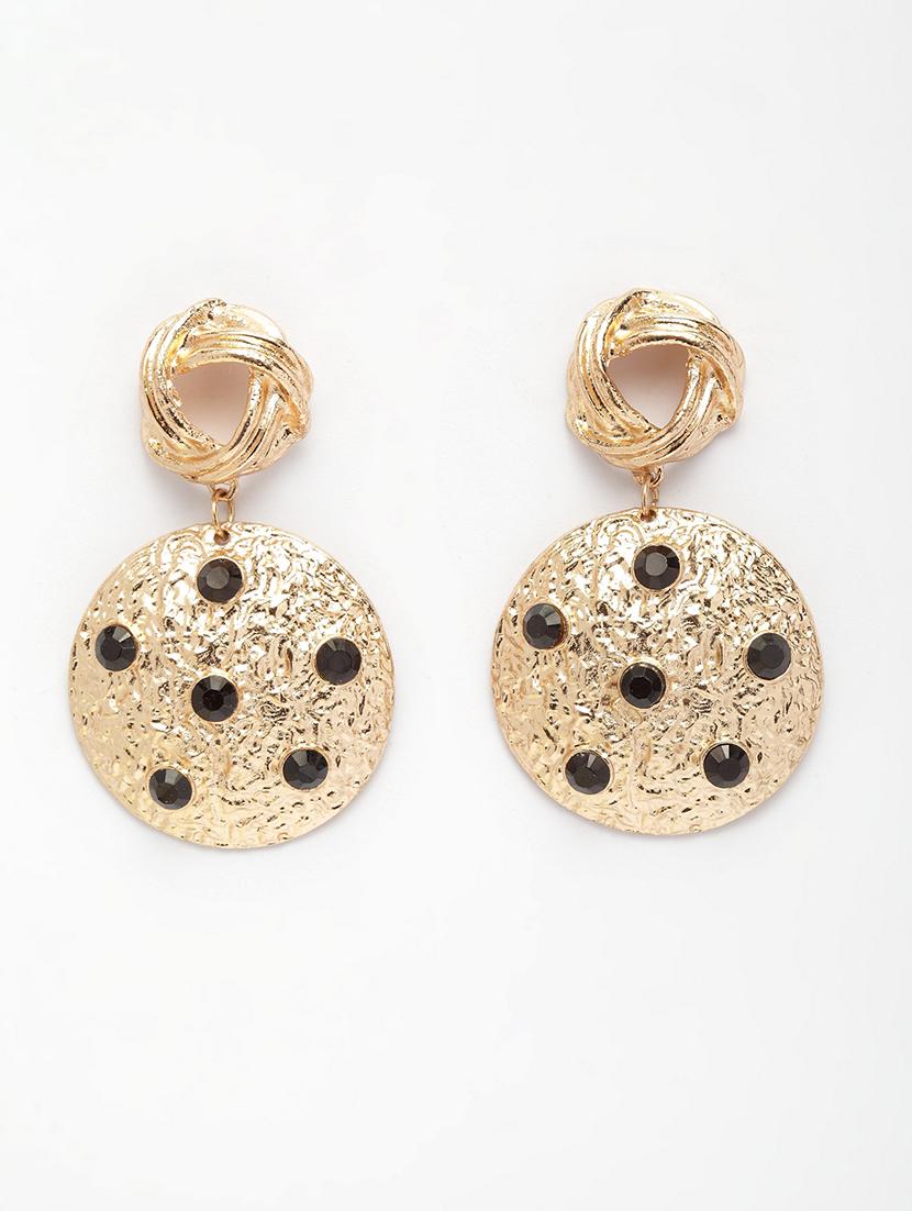 black metal drop earring - 17289418 - Zoom Image - 2