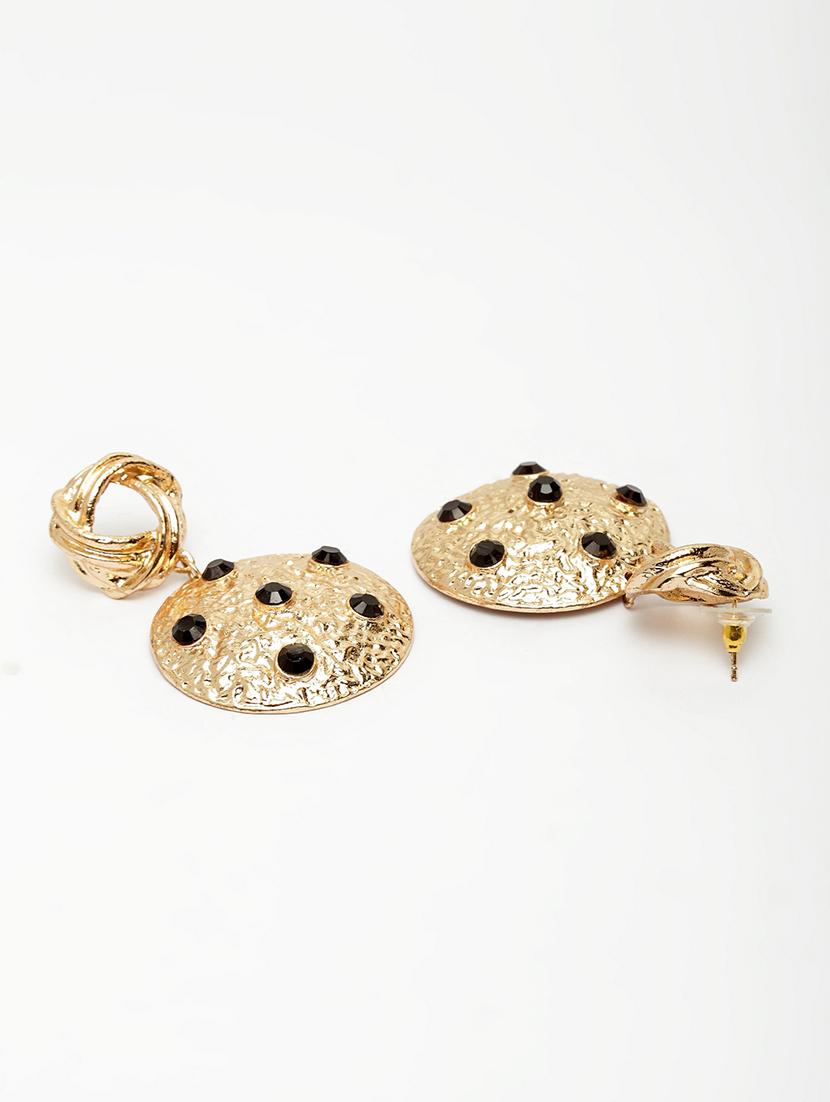 black metal drop earring - 17289418 - Zoom Image - 3