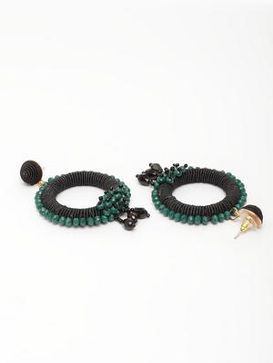 multi colored metal hoop earring - 17289422 - Standard Image - 3