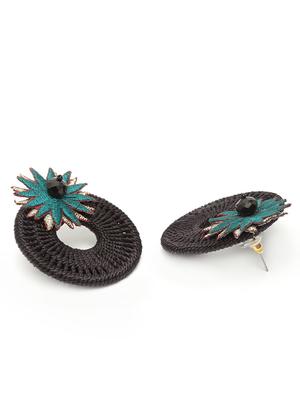 multi colored metal hoop earring - 17289423 - Standard Image - 3
