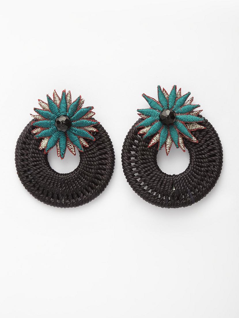 multi colored metal hoop earring - 17289423 - Zoom Image - 2