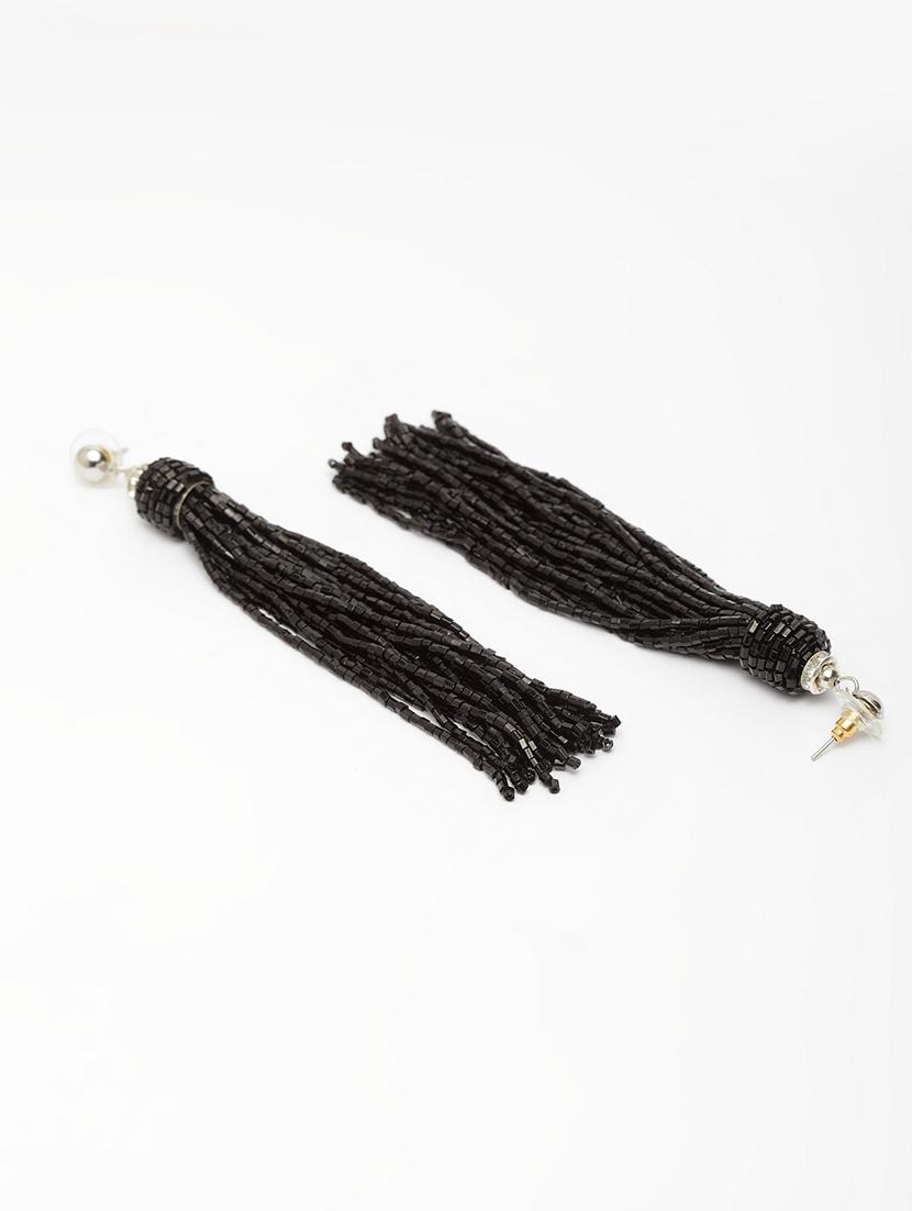 black metal drop earring - 17289433 - Zoom Image - 3