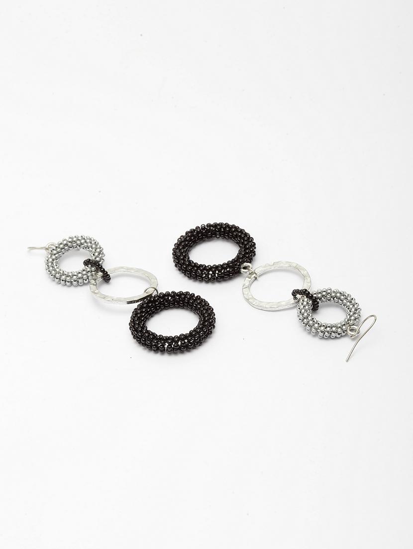 multi colored metal drop earring - 17289435 - Zoom Image - 3
