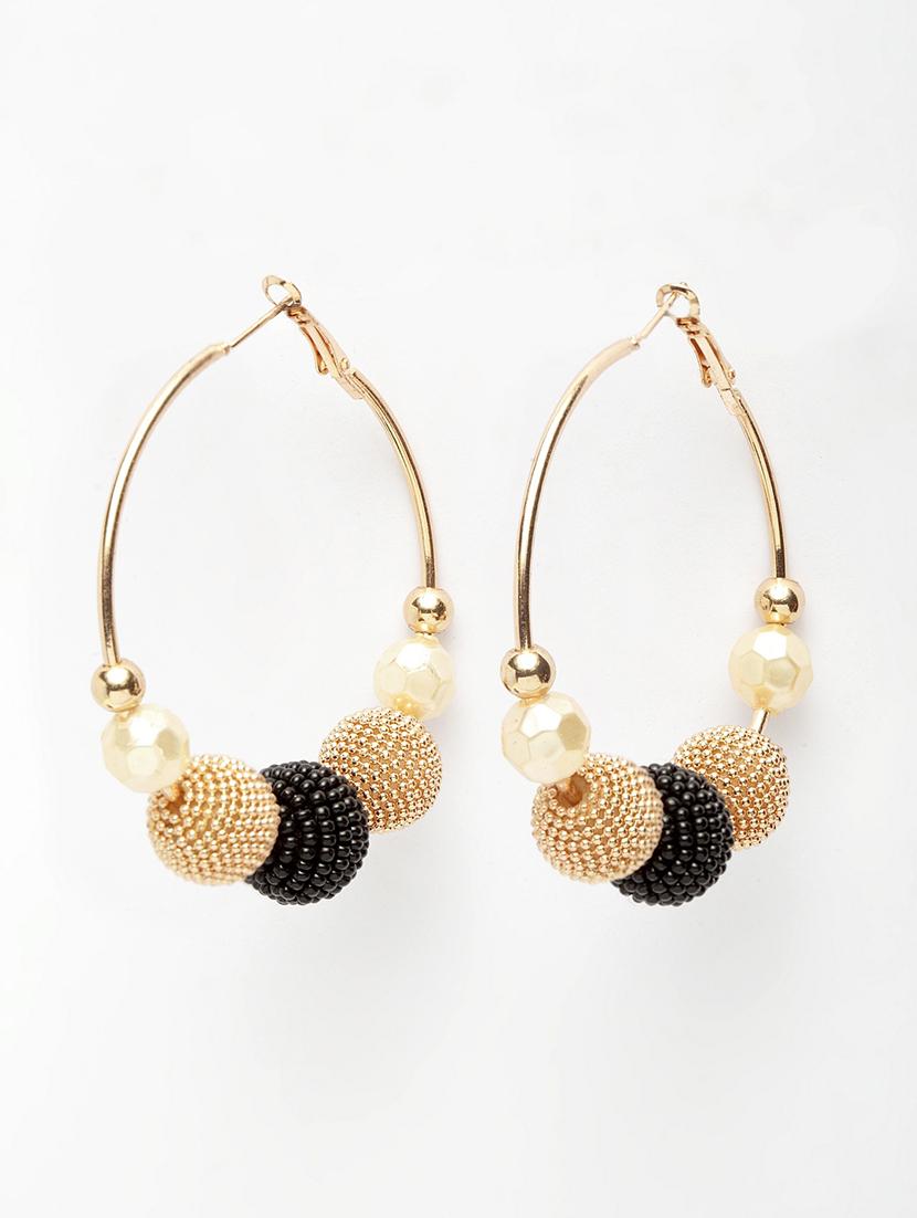 multi colored metal hoop earring - 17289445 - Zoom Image - 2