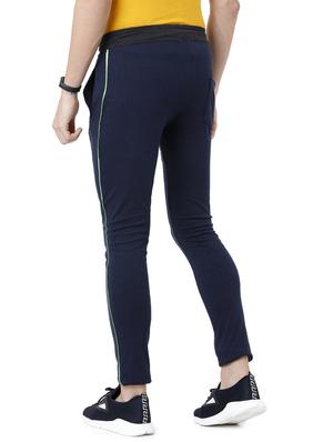 navy blue side striped track pant - 17289698 - Standard Image - 3
