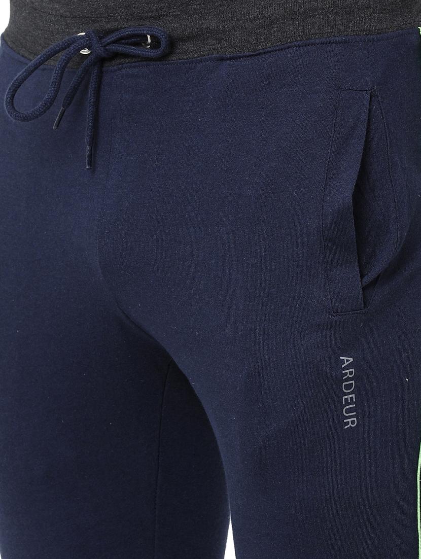 navy blue side striped track pant - 17289698 - Zoom Image - 5