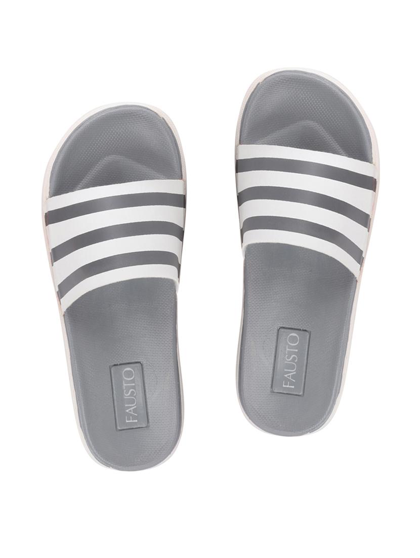 grey slip on flip flops - 17289752 - Zoom Image - 1