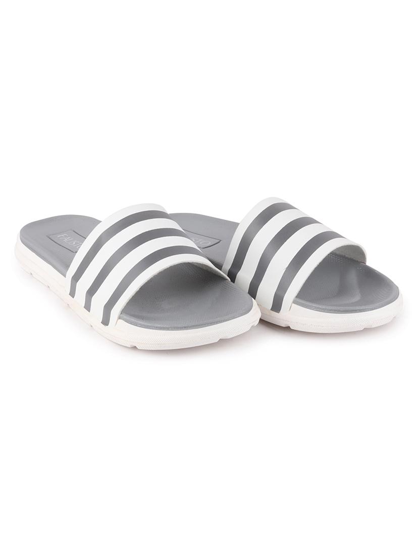 grey slip on flip flops - 17289752 - Zoom Image - 3