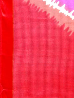 tie & dye kota doria saree with blouse - 17289932 - Standard Image - 4