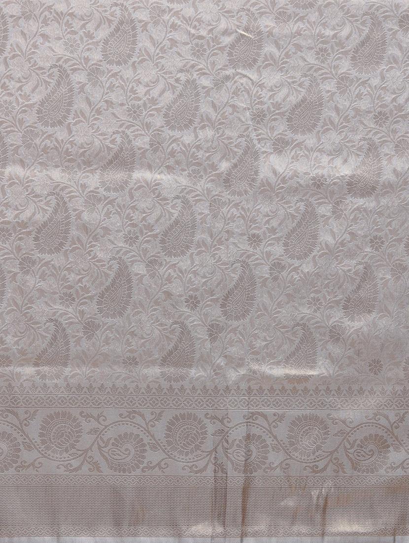pastel baluchari saree with blouse - 17289967 - Zoom Image - 4