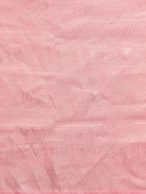 solid baluchari saree with blouse - 17289969 - Standard Image - 6