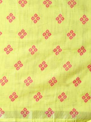 bandhani printed saree with blouse - 17289990 - Standard Image - 4