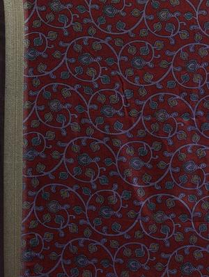 kalamkari printed saree with blouse - 17290149 - Standard Image - 3