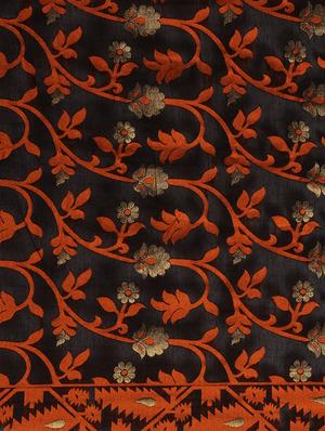 self design jamdani saree with blouse - 17290186 - Standard Image - 4