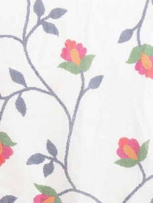 conversational handloom saree with blouse - 17290312 - Standard Image - 5