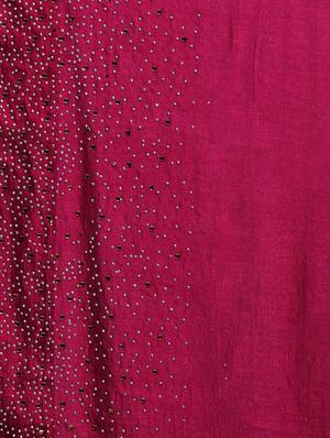 solid plain saree with blouse - 17290318 - Standard Image - 3