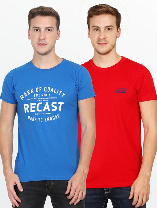 multi colored printed t-shirts combo - 17290455 - Very Small Image - 1