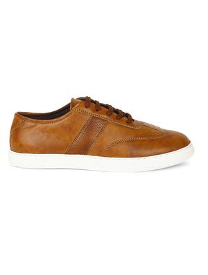 tan lace up sneaker - 17291118 - Standard Image - 2