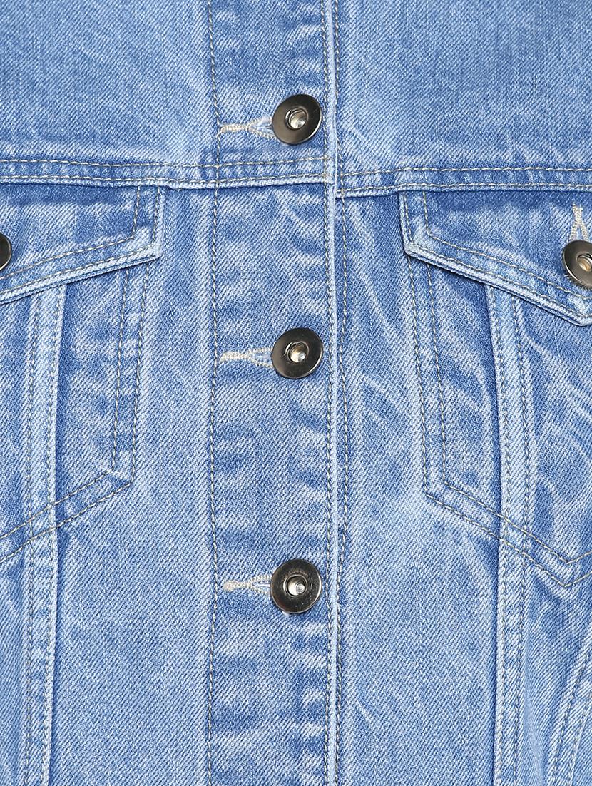 button up denim jacket - 17291134 - Zoom Image - 5