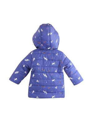 blue polyester quilted jackets & coat - 17291137 - Standard Image - 2