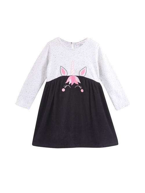 black cotton frock - 17291142 - Standard Image - 1