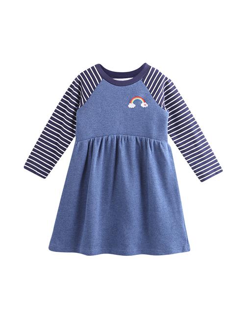 blue cotton frock - 17291144 - Standard Image - 1