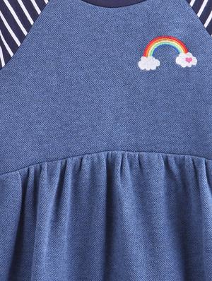 blue cotton frock - 17291144 - Standard Image - 3