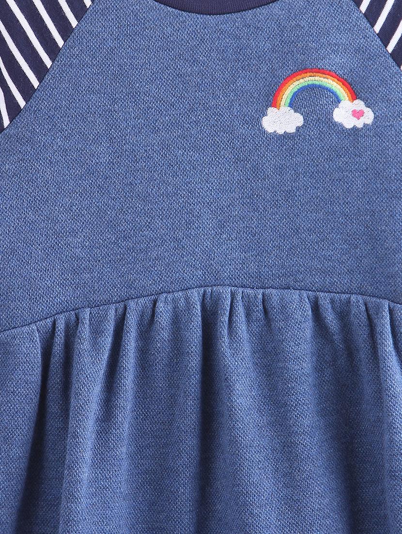 blue cotton frock - 17291144 - Zoom Image - 3