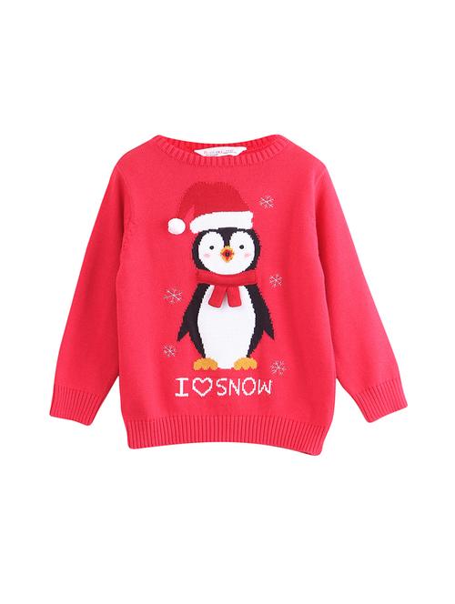 red cotton regular sweaters - 17291160 - Standard Image - 1