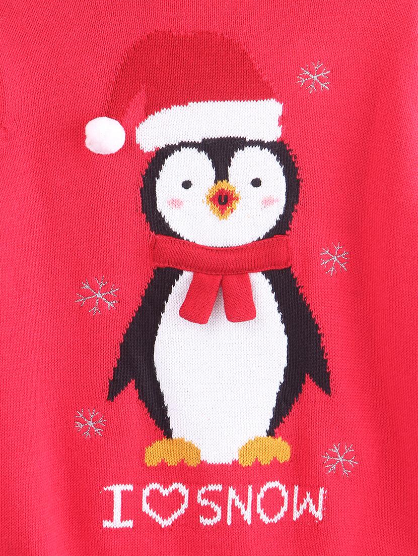 red cotton regular sweaters - 17291160 - Zoom Image - 3