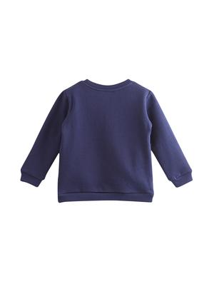 blue cotton sweatshirt - 17291162 - Standard Image - 2