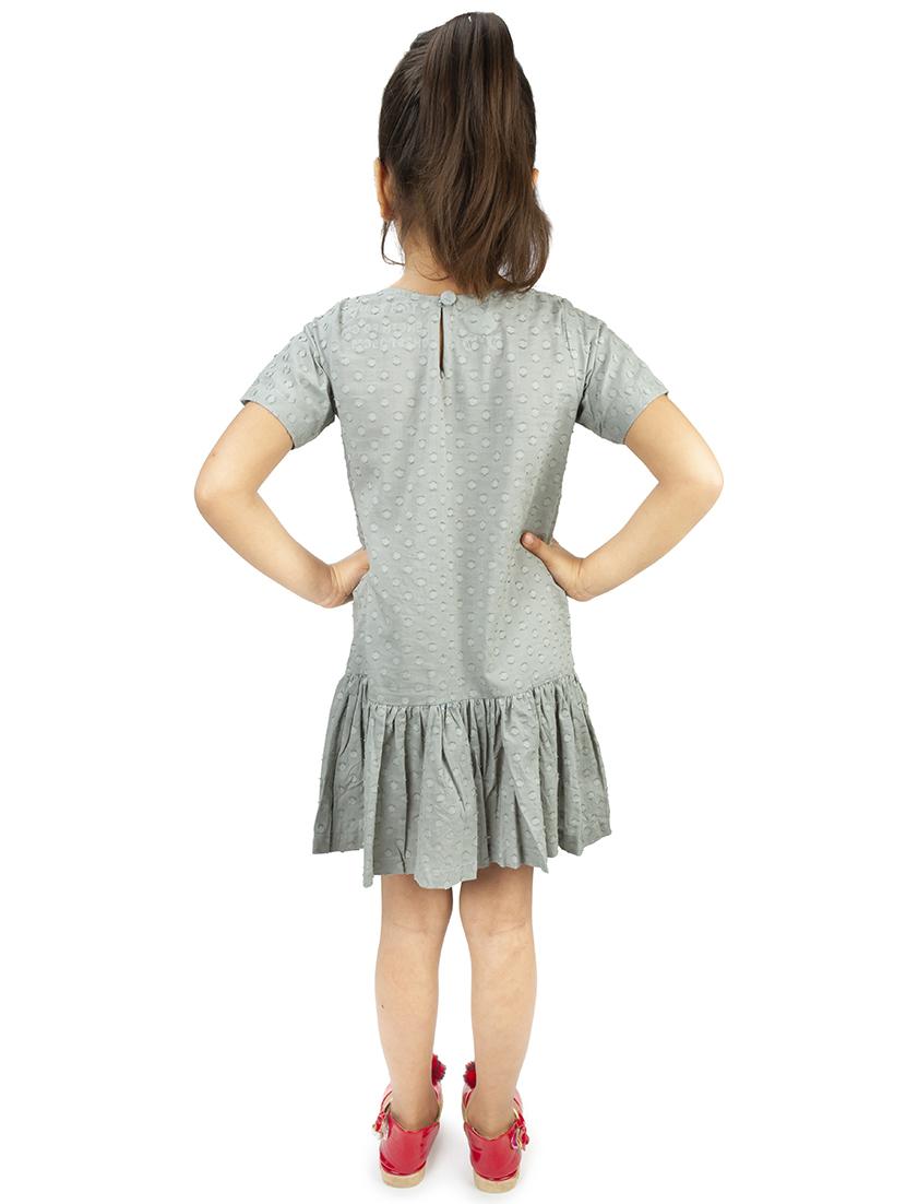 grey cotton frock - 17292291 - Zoom Image - 3