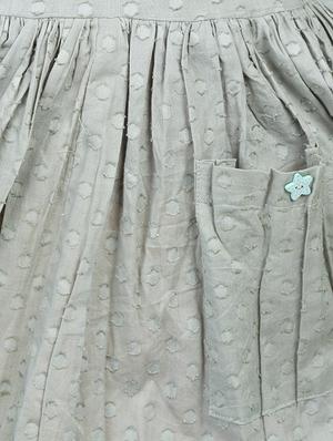 grey cotton frock - 17292292 - Standard Image - 4