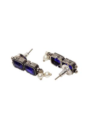 silver brass necklaces and earring - 17292356 - Standard Image - 3