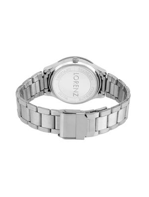 lorenz casual fit black dial watch & leather bracelet for men\boys | 1066-br2 - 17292468 - Standard Image - 3