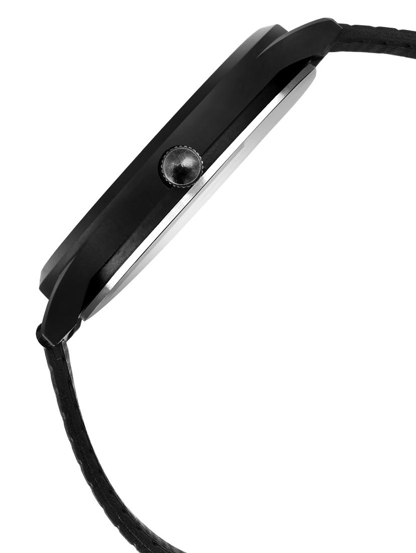lorenz black dial watch & leather bracelet for men\boys | 2041-br1 - 17292473 - Zoom Image - 2